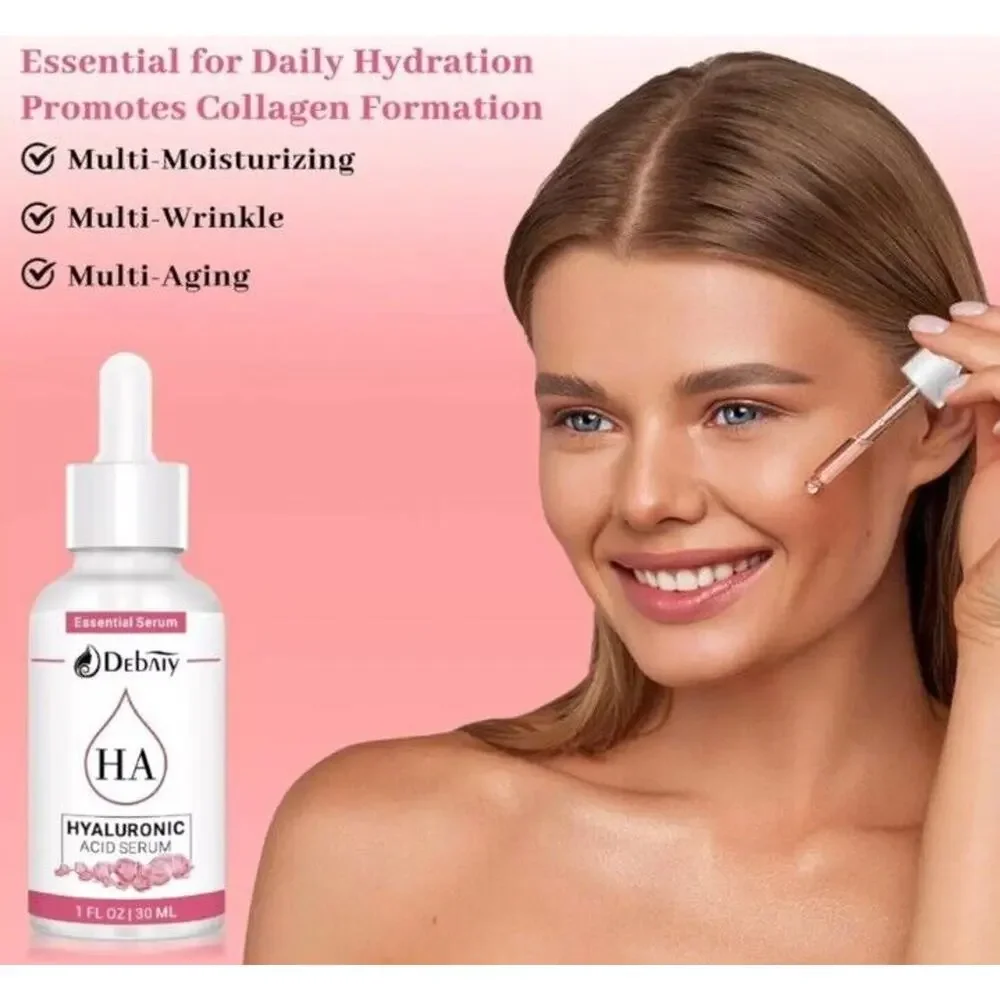 Debaiy Rose Hyaluronic Acid Anti Aging Wrinkle Hydrating Serum‎ For Face Skin